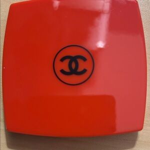 Chanel Beaute Red Compact Double Mirror NIB